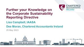 Further your knowledge on the Corporate Sustainability Reporting Directive