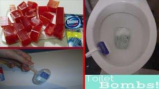 How to Make Toilet Bowl Cleaner at Home || How to make Toilet Cleaner Bombs at home