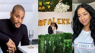 NOLLYWOOD ACTOR ALEX EKUBO ENGAGES HIS LONGTIME GIRLFRIEND FANCY