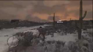 Red Dead Redemption : Invisible Horse Glitch ( Very Funny ) *HD*