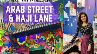 Singapore Vlog in Tamil | Arab Street Singapore | #vlog #food #shopping | Senthil and Sanghavi