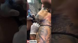 hot girl make tattoo on her private part 