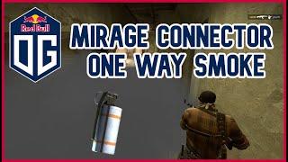 OG Mirage Connector One Way Smoke (CS:GO Tricks)