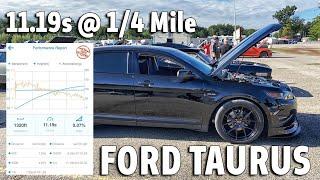 Ford Taurus SHO (3.5 Ecoboost) 1/4 Mile Acceleration