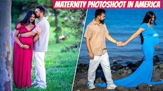 MATERNITY PHOTOSHOOT IN AMERICA. ଆମେରିକାରେ PREGNANCY PHOTOGRAPHY କେଂତା ହେସି?