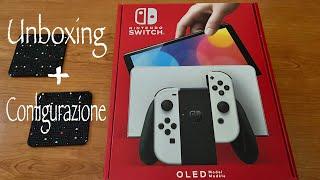 Nintendo Switch OLED Unboxing + Configurazione #unboxing #nintendo #nintendoswitch #nintendoitalia