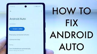 How To FIX Android Auto Not Working! (2025)