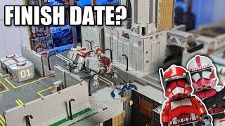 What Do I Spend On Coruscant? When Will It Be Done? LEGO Star Wars Coruscant Moc Mid Series Update!