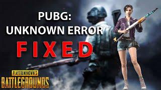 BEST Fix For PUBG Unknown Error: 70254639 | Working 2021