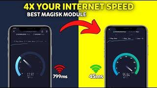 Fast internet Speed Magisk Module 2022 | Best internet Speed Booster Magisk Module in 2022