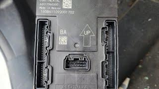 2020 Honda Civic Body Control Module Location and Removal