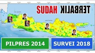 5 Survei Elektabilitas Prabowo Jokowi di 5 Provinsi Sebelum Penetapan Capres