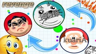 BEST REVENGE EVER IN MOBILE AGARIO mobile agar.io