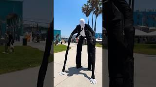 SLENDERMAN is at the BEACH!! ️ #shorts