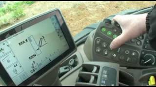 John Deere 8R tractors - CommandArm control console