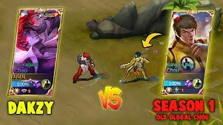 DAKZY vs OLD SEASON 1 TOP GLOBAL CHOU! HE COME from the PAST?? | WHO WIN?