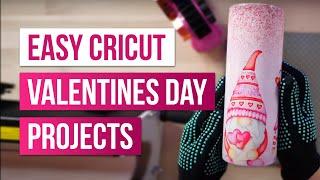 ️ EASY Cricut Valentines Day Projects