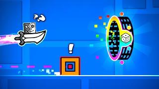 Гонка на СЛУЧАЙНЫХ ПОРТАЛАХ в Geometry Dash