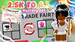 Turning 2.5k BUCKS to a MYSTERY PET ‍️