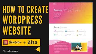 How to Make a WordPress Website | WordPress Tutorial for Beginners | Elementor WorDpress Theme