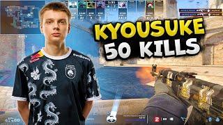 KYOUSUKE ЖЕСТКО ТАЩИТ КАТКУ И ДЕЛАЕТ 50 ФРАГОВ!! KYOUSUKE И BAZ ИГРАЮТ ФЕСИТ НА 3000 ELO!! CS2