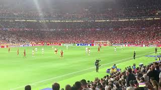 Final whistle of Champions League Final 2019