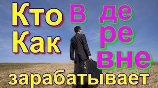 Кто как зарабатывает в деревне//Реальные примеры бизнеса и заработка в деревне.