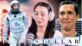 *INTERSTELLAR* BROKE ME | MOVIE REACTION *FIRST TIME WATCHING* re-upload