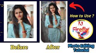 Photo Editing Tutorial on Adobe Firefly | Text To Image Generator | How to use Adobe Firefly.