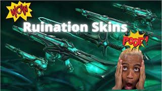 VALORANT *   New RUINATION Skins   New Guns, Finisher & Melee