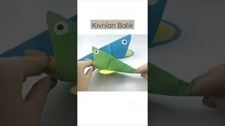 #shorts #origamifish #origami Video linki  https://youtu.be/Y80zk8AHBK4 Abone olmayı unutmayın 