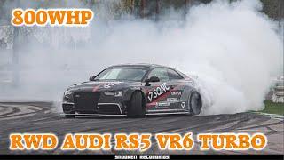 AUDI RS5 RWD VR6 TURBO 826WHP || FULLY BUILT DRIFTING CAR