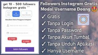 [no login] Cara Menambah Followers Instagram Gratis Sepuasnya Tanpa Akun Tumbal terbaru 2023