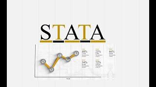 How to create a trend line graph in STATA software