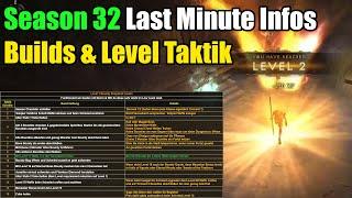 Diablo 3 | Season 32 Last Minute Infos | Builds & Level Taktik