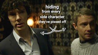 sherlock & john are bad at group settings