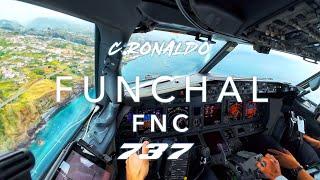 C.RONALDO FUNCHAL | BOEING 737 LANDING 4K