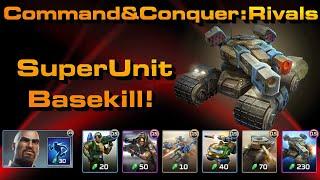 C&C Rivals: Super-Unit Basekills!