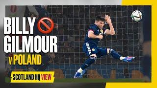  Billy Gilmour's Sensational Goal-line Clearance | Scotland v Poland | #ScotlandHQ View