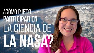 ¿Cómo puedo participar en las investigaciones de la NASA?