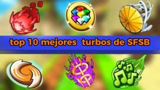 top 10 mejores turbos de  Sonic forces speed battle /especial 500 subscriptores/