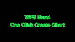 WPS Office (Excel): One Click Create Chart