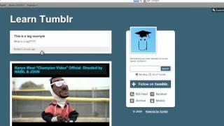 Learn Tumblr Ep5: Tagging and Tag Clouds @ uSchoolme