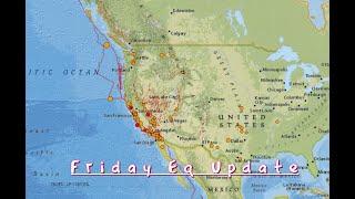 California Earthquake Activity. Eq Activity near Mt. St. Helens. Friday 7/12/2024