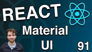 Intro to Material UI - React Tutorial 91