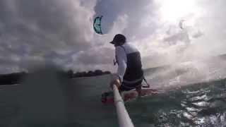 Saipan Kiteboarding 2015 Gopro Gopole ++