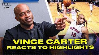 Vince Carter Reacts To Vince Carter Highlights!