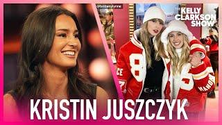 Kristin Juszczyk Reflects On Taylor Swift Wearing Her Chiefs Jacket Design