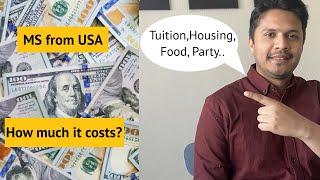 COST OF US UNIVERSITY | FEES, LIVING, Daily life #MS #MastersfromUSA