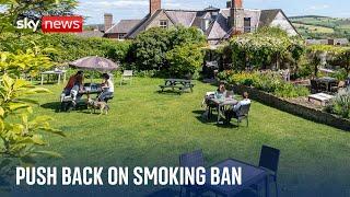 Outdoor smoking ban could lead to 'further closures' of bars